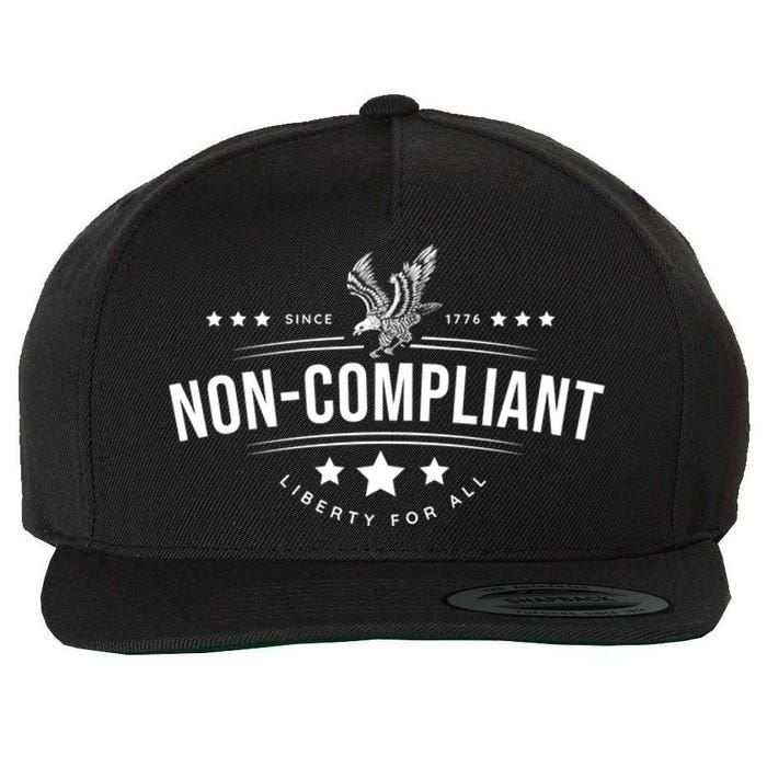 Non–Compliant America Wool Snapback Cap