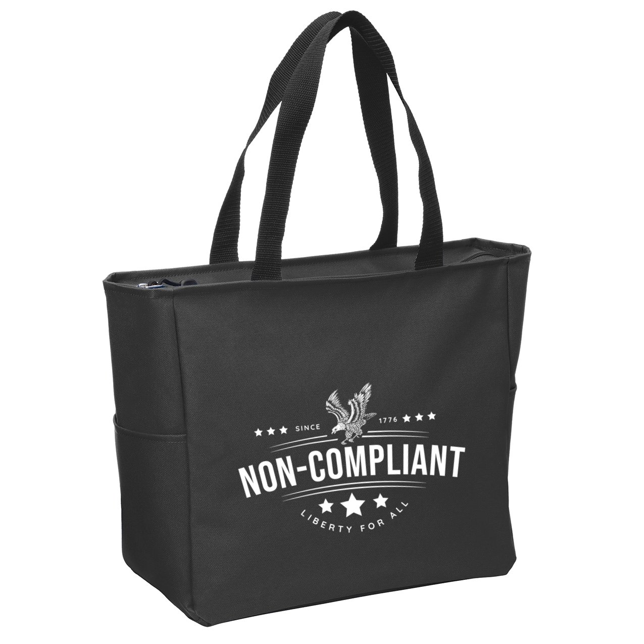 Non–Compliant America Zip Tote Bag