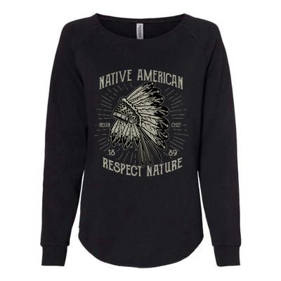 Native American Womens California Wash Sweatshirt