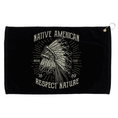 Native American Grommeted Golf Towel