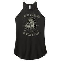 Native American Women's Perfect Tri Rocker Tank