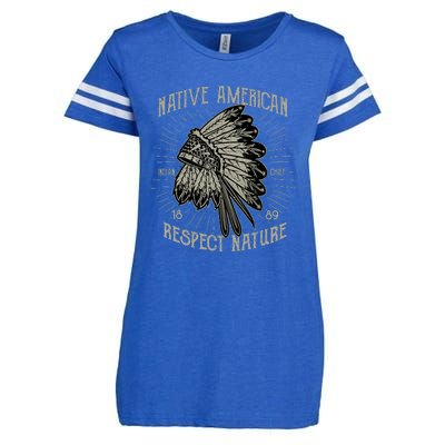 Native American Enza Ladies Jersey Football T-Shirt