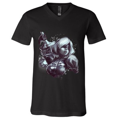 Nier Automata V-Neck T-Shirt