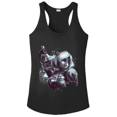 Nier Automata Ladies PosiCharge Competitor Racerback Tank