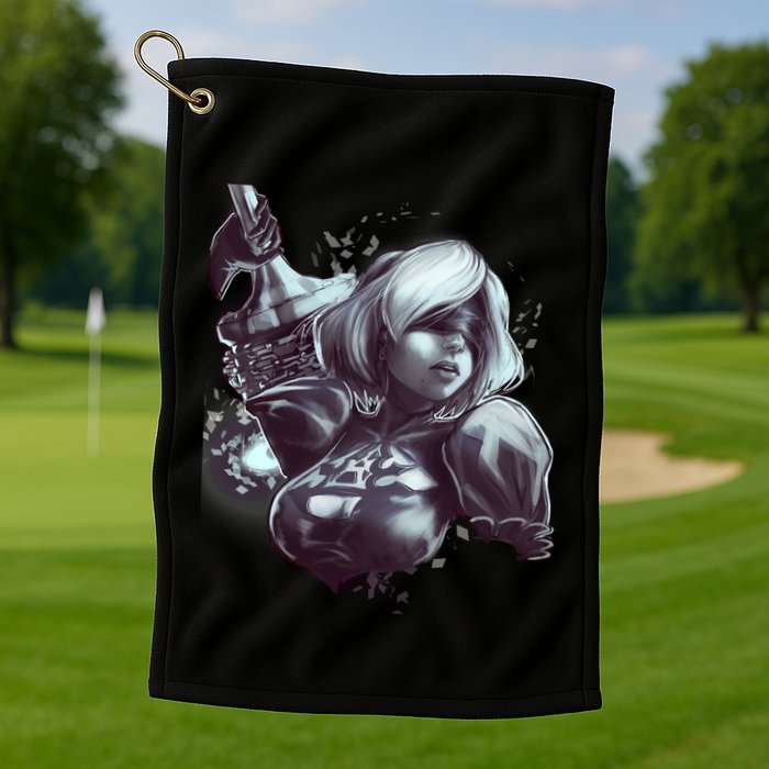 Nier Automata Golf Towel