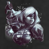 Nier Automata Golf Towel