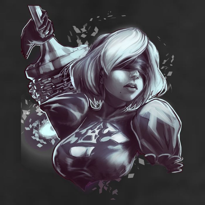 Nier Automata Golf Towel