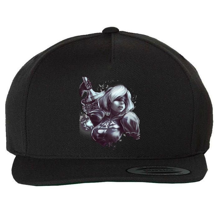 Nier Automata Wool Snapback Cap