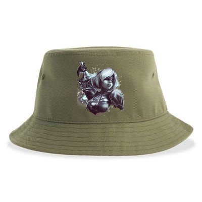 Nier Automata Sustainable Bucket Hat