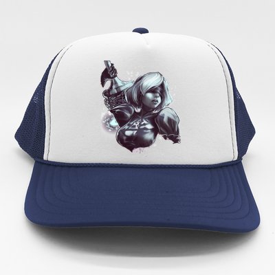 Nier Automata Trucker Hat