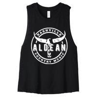 Nashville Aldean Women's Racerback Cropped Tank