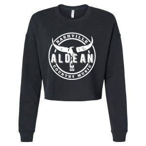 Nashville Aldean Cropped Pullover Crew