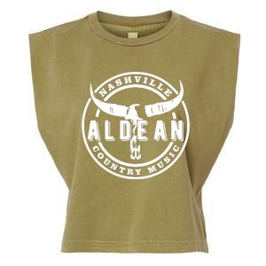 Nashville Aldean Garment-Dyed Women's Muscle Tee