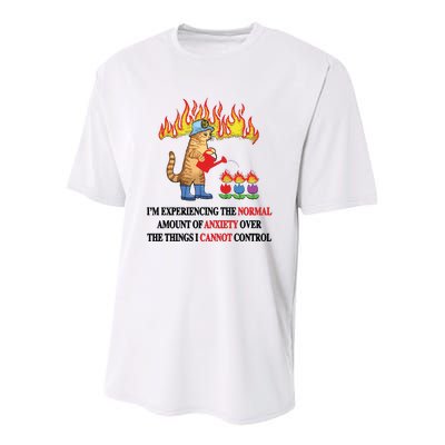 Normal Anxiety Youth Performance Sprint T-Shirt