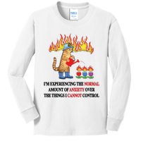 Normal Anxiety Kids Long Sleeve Shirt