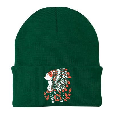 Native American No More Stolen Sisters MMIW Knit Cap Winter Beanie