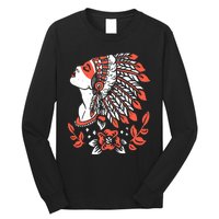 Native American No More Stolen Sisters MMIW Long Sleeve Shirt