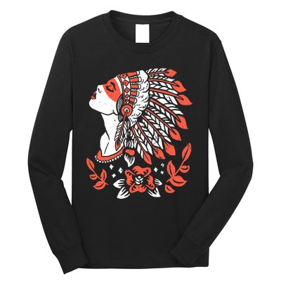 Native American No More Stolen Sisters MMIW Long Sleeve Shirt