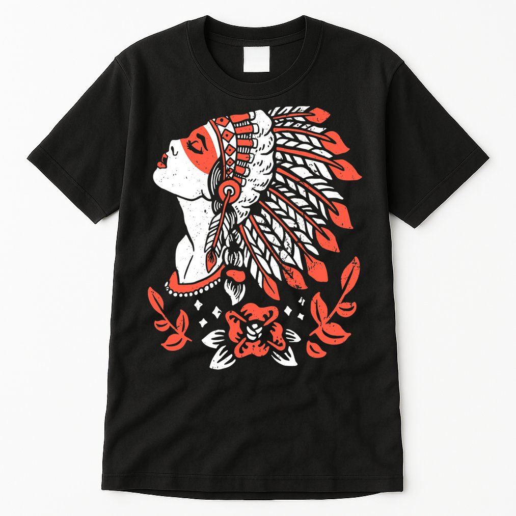 Native American No More Stolen Sisters MMIW Tall T-Shirt