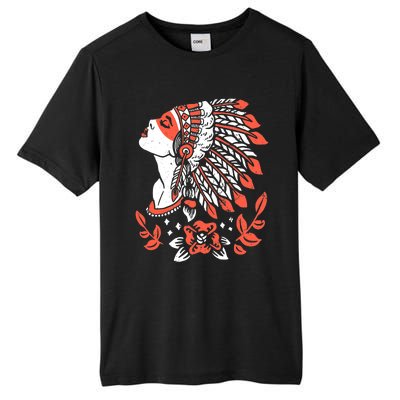 Native American No More Stolen Sisters MMIW Tall Fusion ChromaSoft Performance T-Shirt