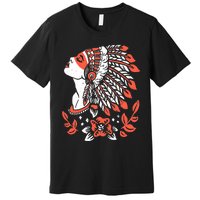 Native American No More Stolen Sisters MMIW Premium T-Shirt