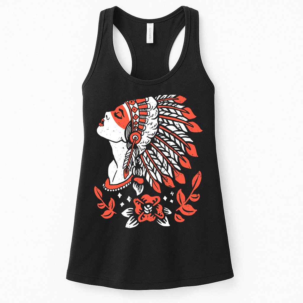 Native American No More Stolen Sisters MMIW Womens Tank Top