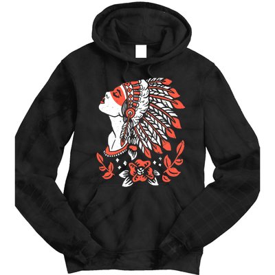 Native American No More Stolen Sisters MMIW Tie Dye Hoodie