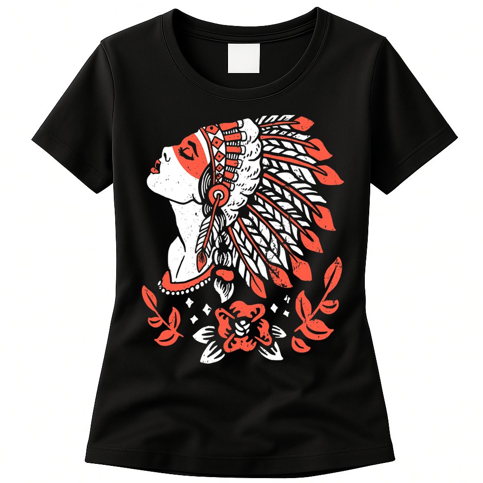 Native American No More Stolen Sisters MMIW Womens T-Shirt