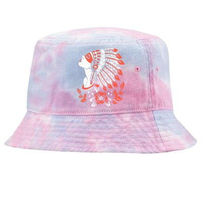 Native American No More Stolen Sisters MMIW Tie-Dyed Bucket Hat