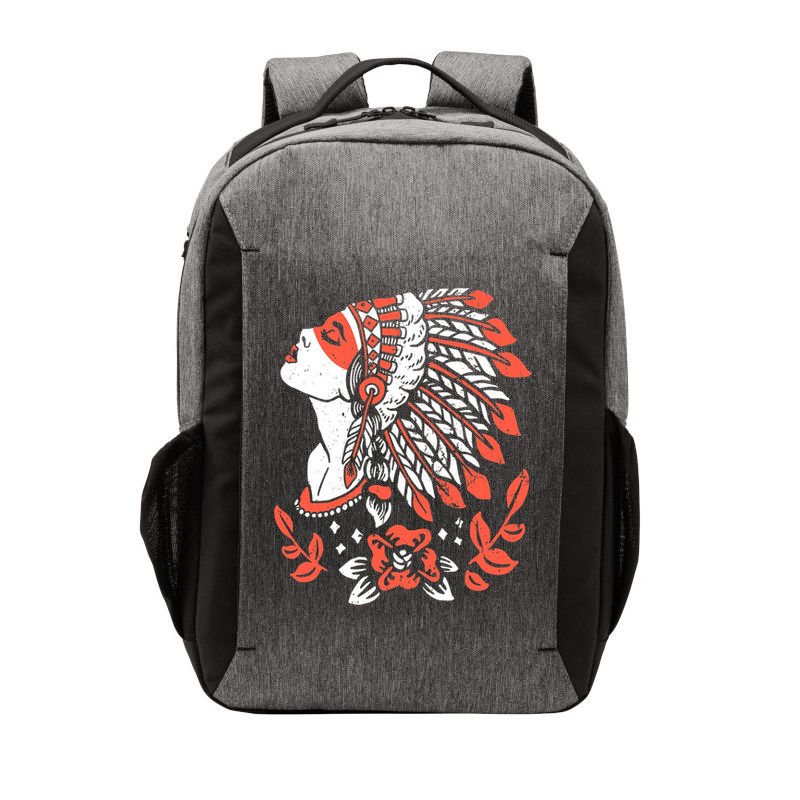 Native American No More Stolen Sisters MMIW Vector Backpack