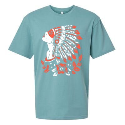 Native American No More Stolen Sisters MMIW Sueded Cloud Jersey T-Shirt