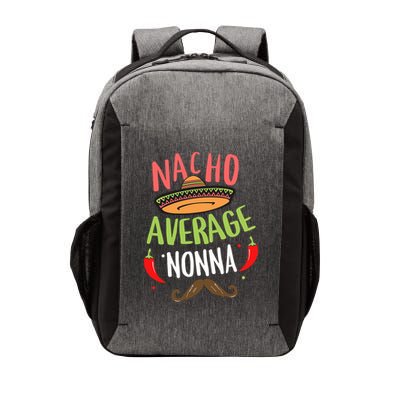 Nacho Average Nonna Mexican Mustache Cinco De Mayo Vector Backpack