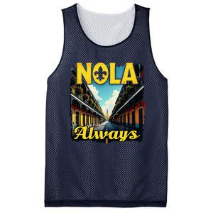 Nola Always Nola Never Forget New Orleans Always Support Mesh Reversible Basketball Jersey Tank