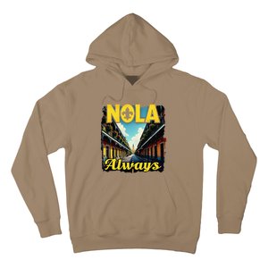 Nola Always Nola Never Forget New Orleans Always Support Hoodie