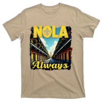 Nola Always Nola Never Forget New Orleans Always Support T-Shirt