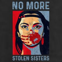 Native American No More Stolen Sisters Adult Drive Performance Visor