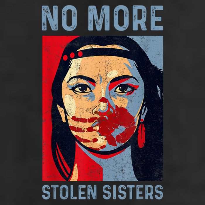 Native American No More Stolen Sisters Adult Drive Performance Visor