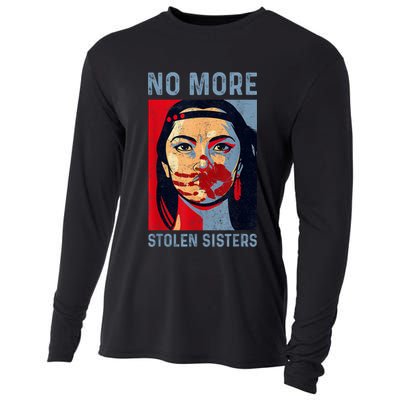 Native American No More Stolen Sisters Cooling Performance Long Sleeve Crew