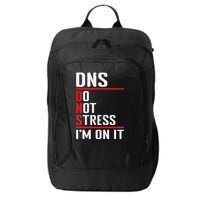Network Administrator Network Engineer Sysadmin City Backpack