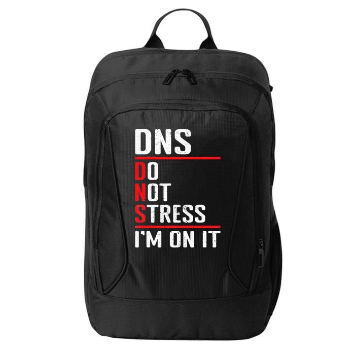 Network Administrator Network Engineer Sysadmin City Backpack