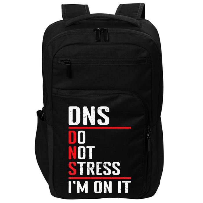 Network Administrator Network Engineer Sysadmin Impact Tech Backpack