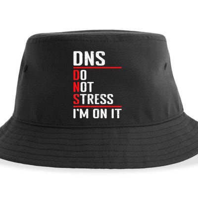 Network Administrator Network Engineer Sysadmin Sustainable Bucket Hat