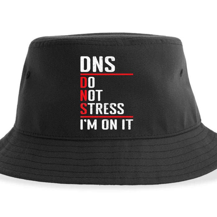 Network Administrator Network Engineer Sysadmin Sustainable Bucket Hat
