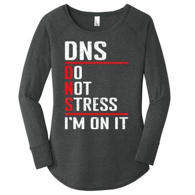 Network Administrator Network Engineer Sysadmin Women's Perfect Tri Tunic Long Sleeve Shirt