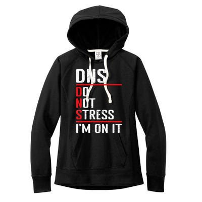 Network Administrator Network Engineer Sysadmin Women's Fleece Hoodie