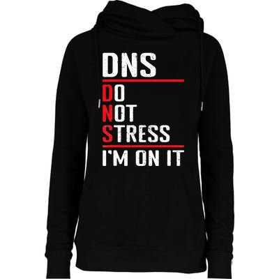 Network Administrator Network Engineer Sysadmin Womens Funnel Neck Pullover Hood