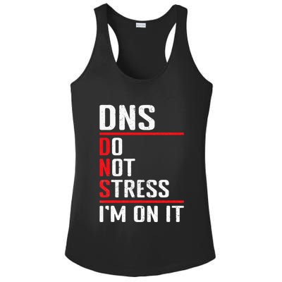Network Administrator Network Engineer Sysadmin Ladies PosiCharge Competitor Racerback Tank