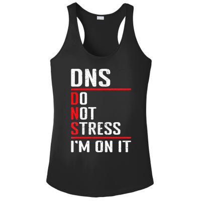 Network Administrator Network Engineer Sysadmin Ladies PosiCharge Competitor Racerback Tank