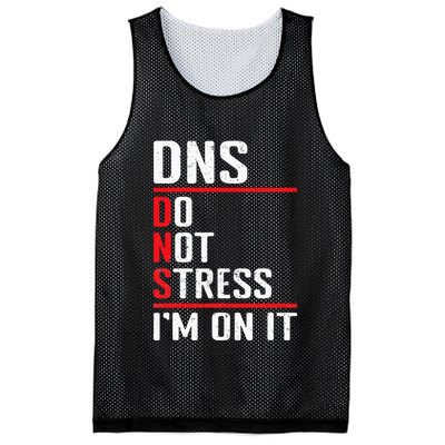 Network Administrator Network Engineer Sysadmin Mesh Reversible Basketball Jersey Tank