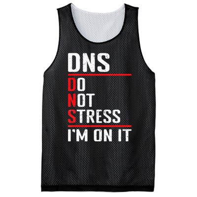 Network Administrator Network Engineer Sysadmin Mesh Reversible Basketball Jersey Tank